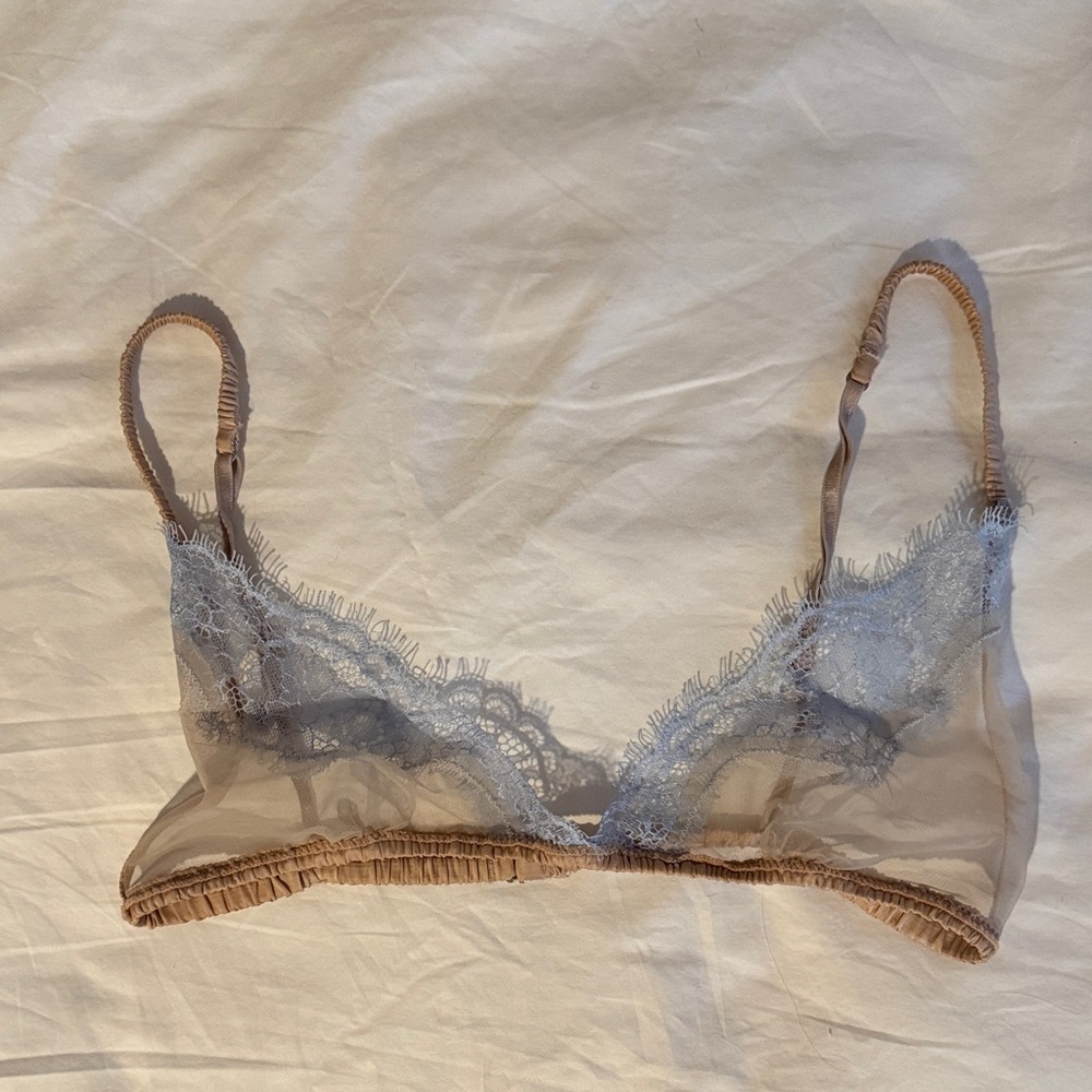 Zara Lace Triangle Bralette